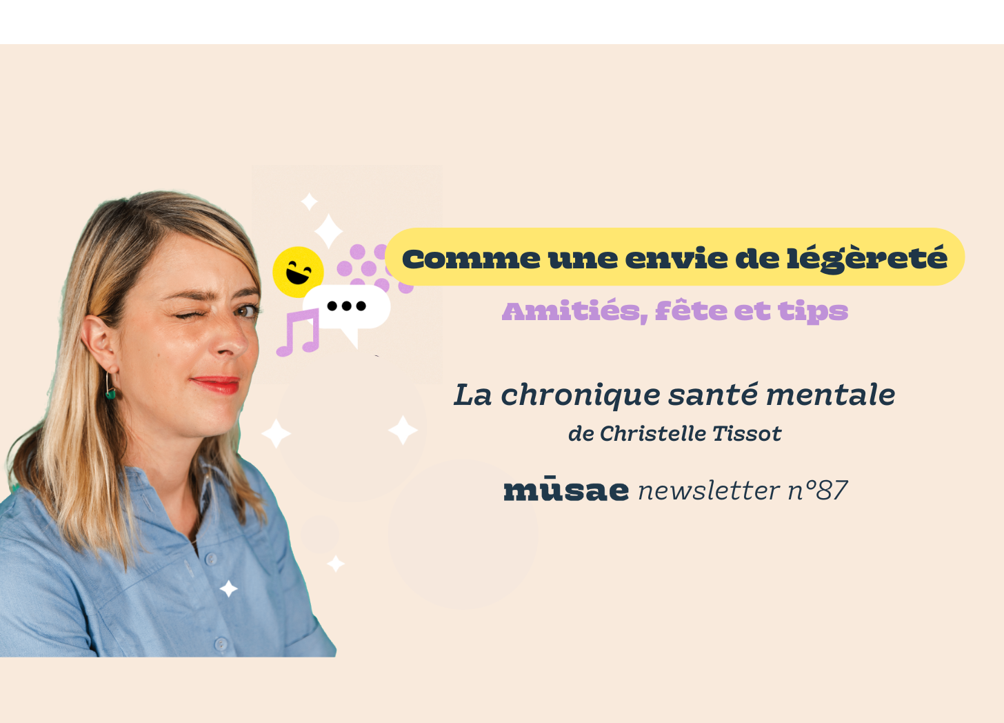 Comme une envie de légèreté