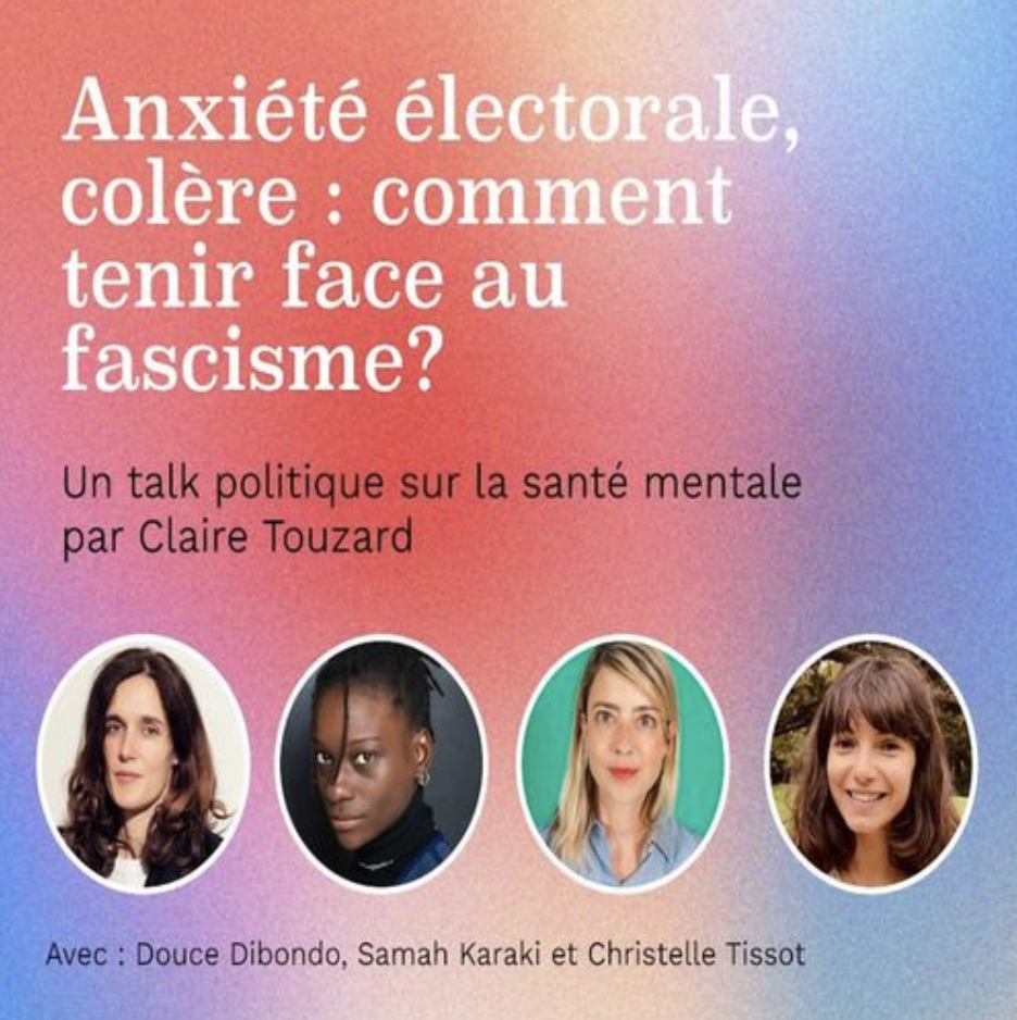 Anxiété électorale, colère: comment tenir face au fascisme ?