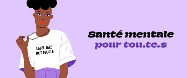 Tribune pour la semaine d’Information sur la santé mentale