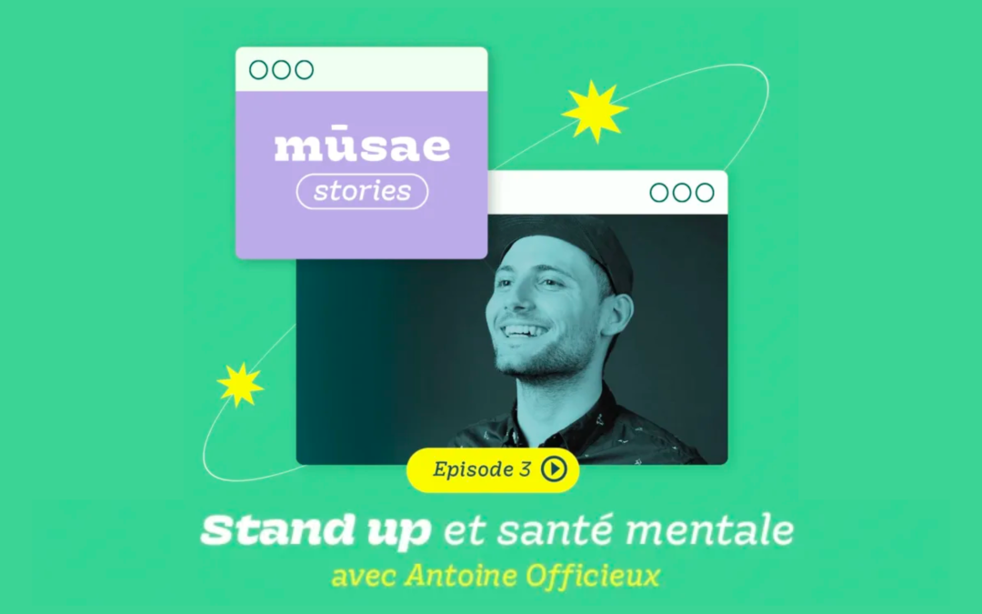 Stand-up et santé mentale avec Antoine Officieux