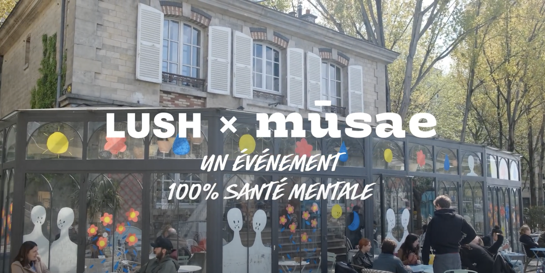 Les 2 ans de mūsae – en collaboration avec Lush France au Le Pavillon des canaux